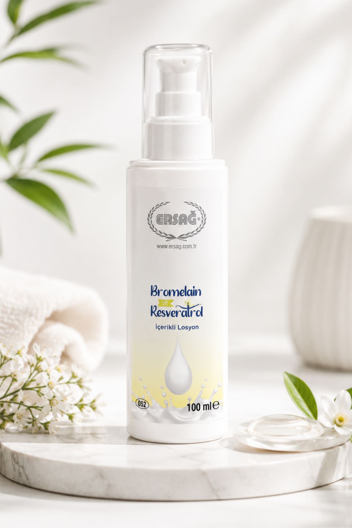 Loțiune ERSAĞ cu Bromelain și Resveratrol 100 ML