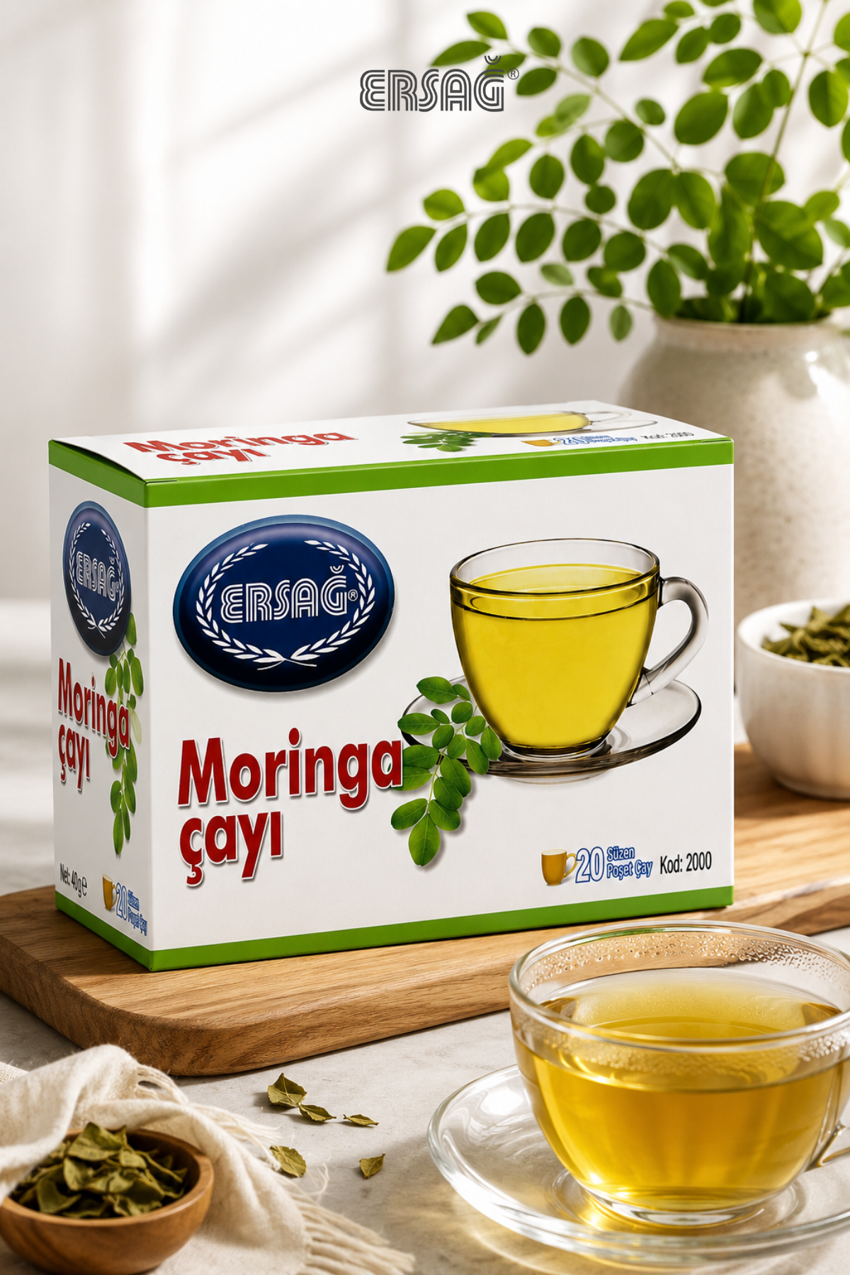 Ceai ERSAĞ Moringa 20 pliculețe infuzor 30 GR