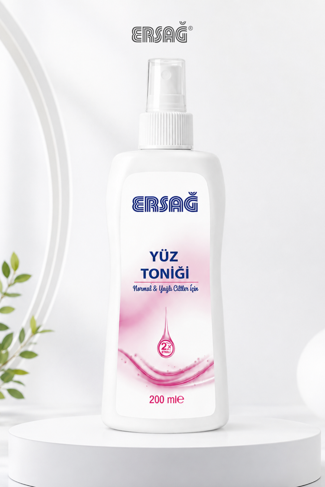 Imagine finală în limba română — Toner pentru Față ERSAĞ Pentru Ten Normal și Gras 200 ML
